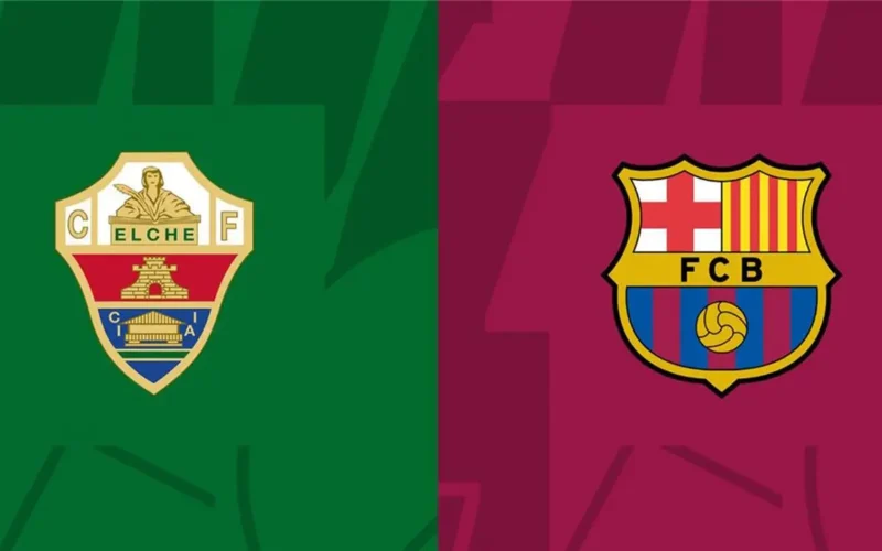 موعد ضد إلتشي والقناة الناقلة لمباراة برشلونة بالدوري الإسباني